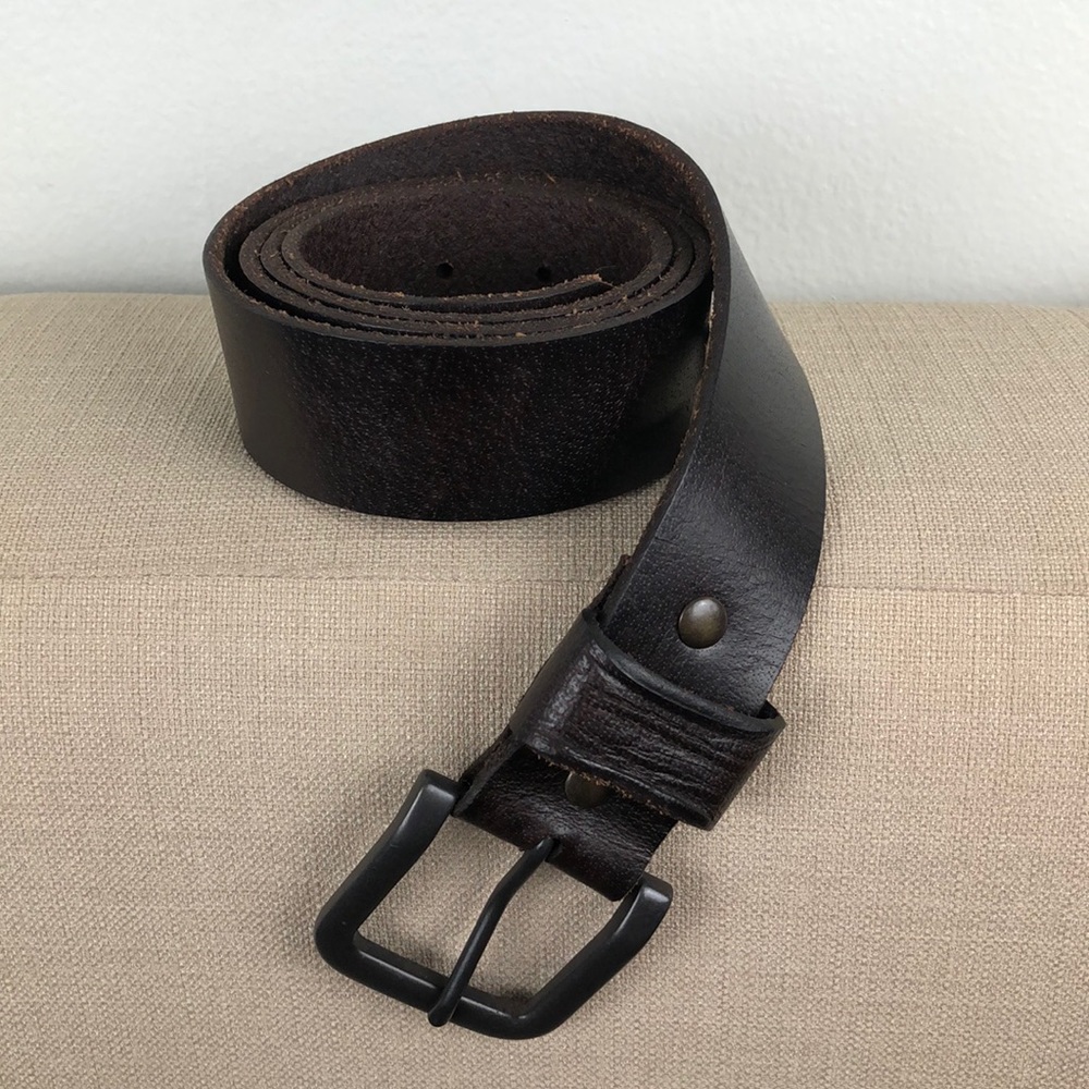 Aeropostale Leather Brown Belt XL